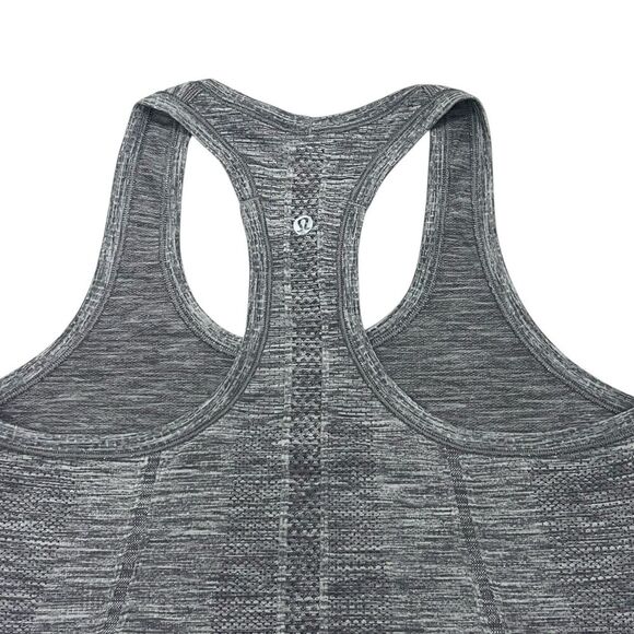 Swiftly Tech Racerback Tank Top 2.0 Hip Length Heather Grey Athletic Top Size 6 - Picture 6 of 9